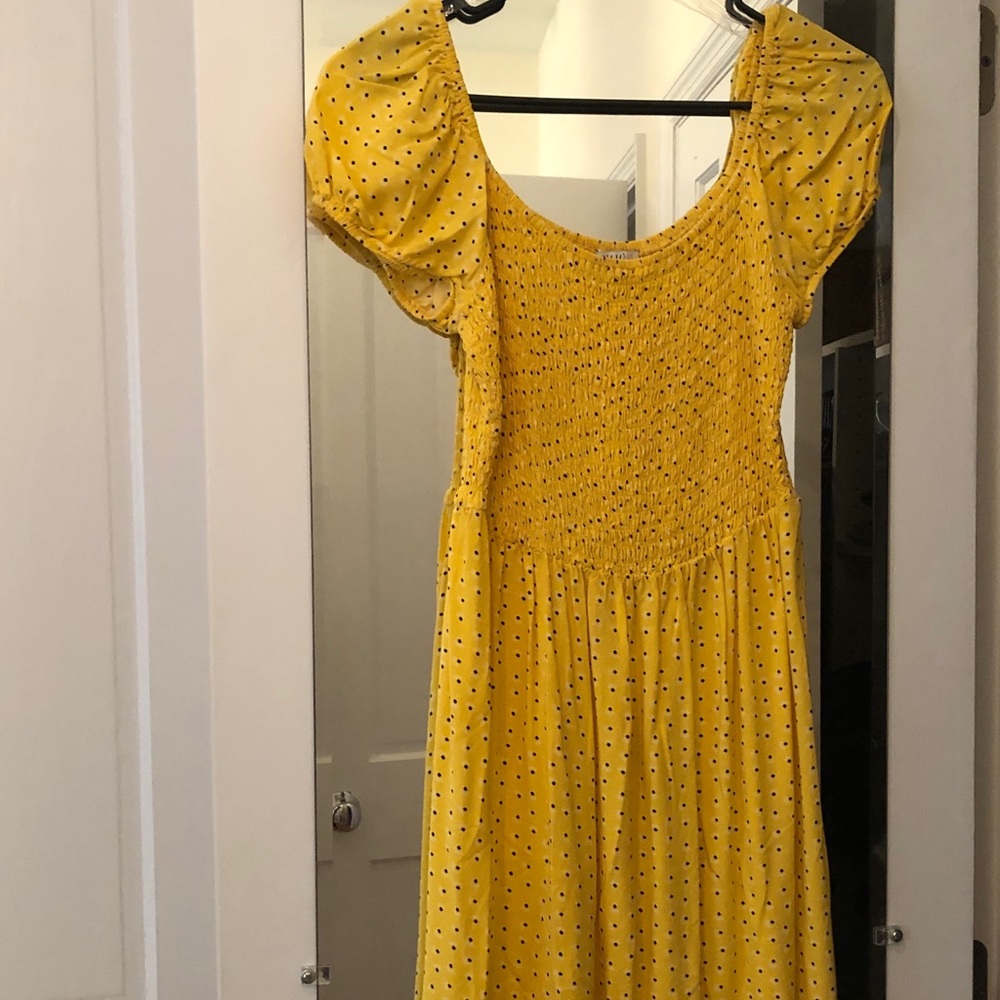 Yellow dress